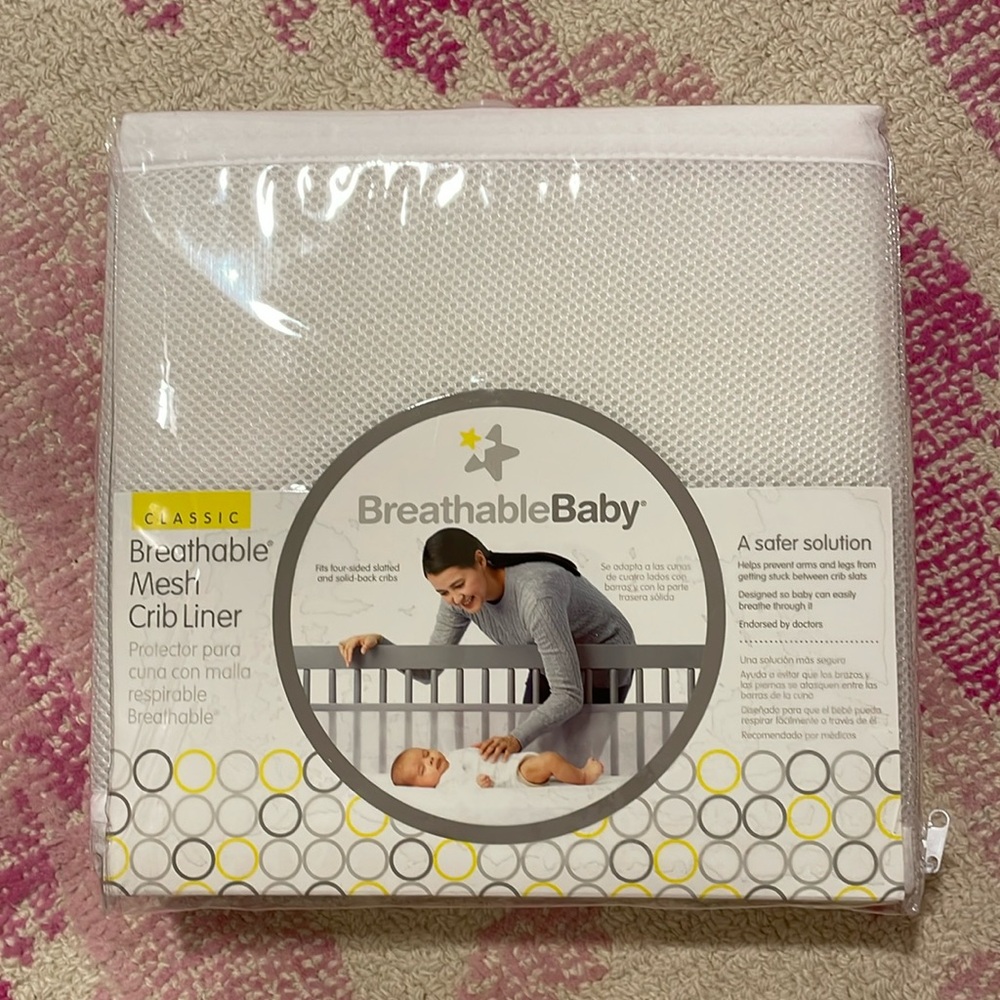 BreathableBaby Mesh Crib Liner